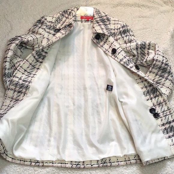 Anne Klein 🌸 Wool Blend Lined Coat - Picture 4 of 10